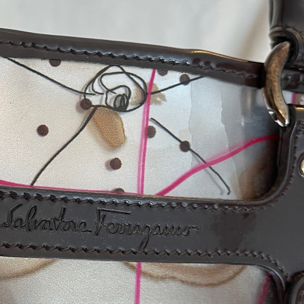 SALVATORE FERRAGAMO Fiera Carnival Small Tote - Picture 9 of 13